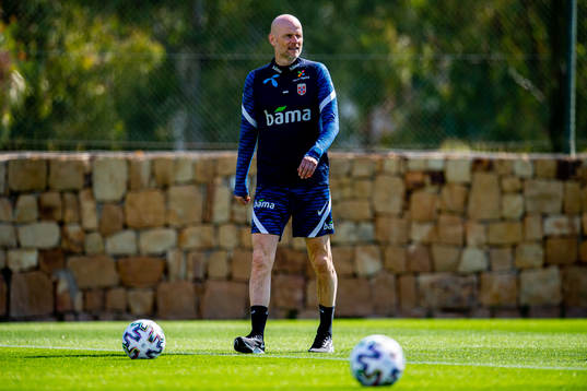 Ståle Solbakken, head coach of the Norwegian national