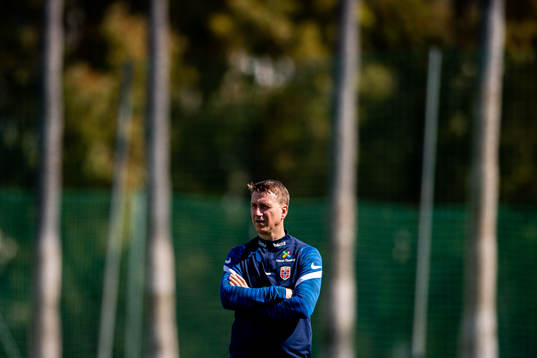 Leif Gunnar Smerud, U21 head coach of the Norwegian