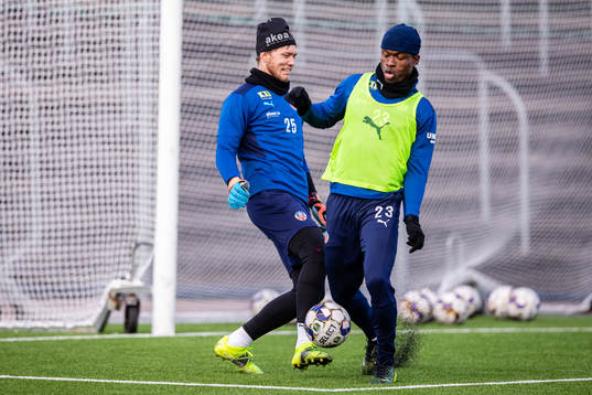 Kalle Joelsson och Noel Mbo