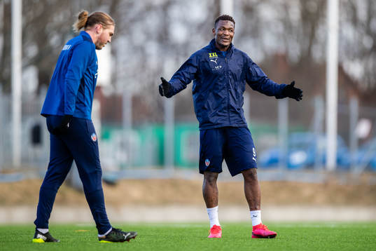 Charlie Weberg och Alhaji Gero