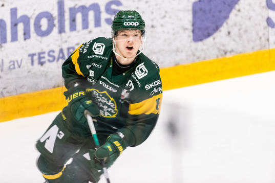 Björklövens Axel Ottosson jublar