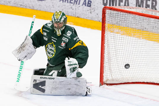 Björklövens målvakt Kevin Poulin