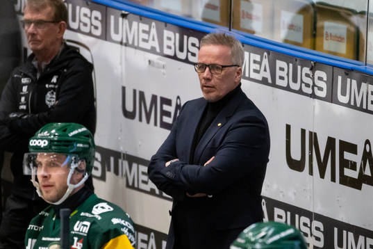 Björklövens tränare Hans Wallson