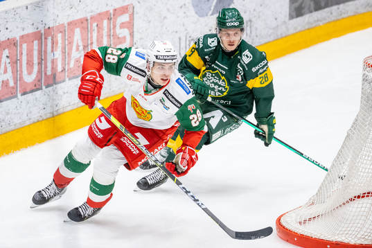Moras Alexander Lundqvist och Björklövens Adam Plant