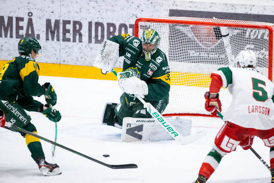 Björklövens målvakt Kevin Poulin