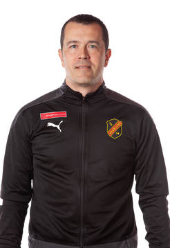 Vasalunds målvaktstränare Milos Petrovic