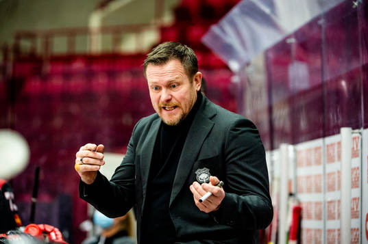 Malmö Redhawks tränare Joakim Fagervall