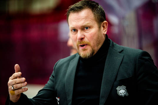Malmö Redhawks tränare Joakim Fagervall