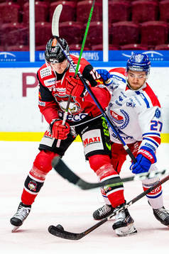 Malmö Redhawks Linus Cronholm mot Oskarshamns Jc Lipon