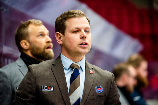Oskarshamns tränare Martin Filander
