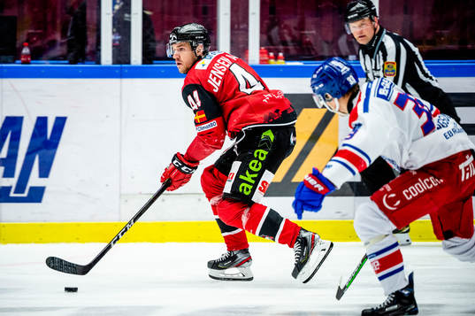 Malmö Redhawks Jesper Jensen Aabo mot Oskarshamns Filiph