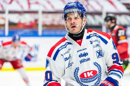 Oskarshamns Lance Bouma deppar