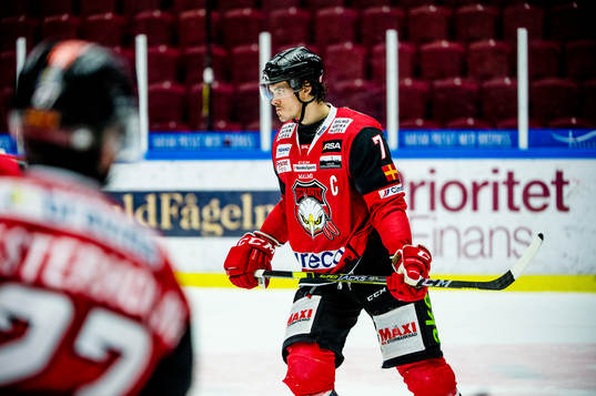 Malmö Redhawks Oliver Lauridsen deppar