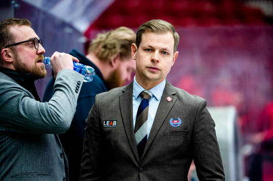 Oskarshamns tränare Martin Filander