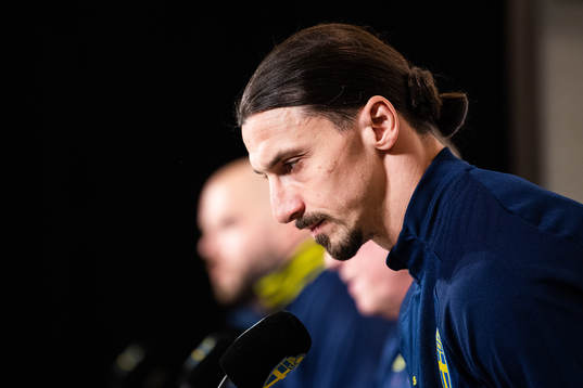 Zlatan Ibrahimovic of the Swedish national football team