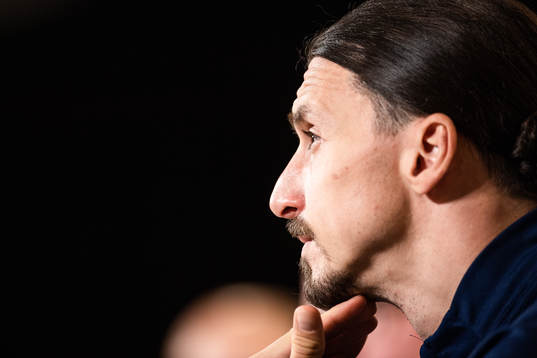 Zlatan Ibrahimovic of the Swedish national football team