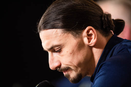 Zlatan Ibrahimovic of the Swedish national football team