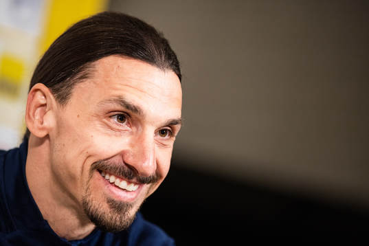 Zlatan Ibrahimovic of the Swedish national football team