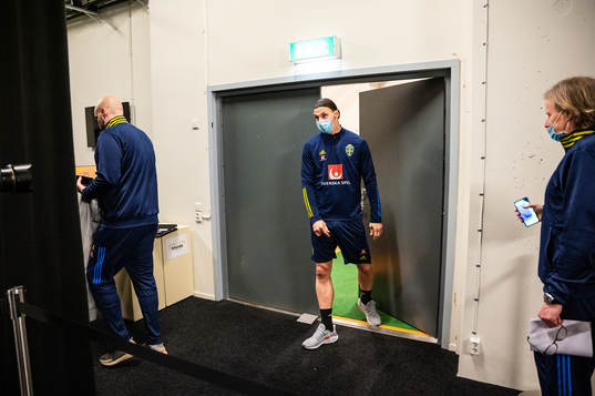 Zlatan Ibrahimovic of the Swedish national football team