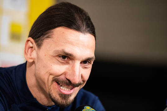 Zlatan Ibrahimovic of the Swedish national football team