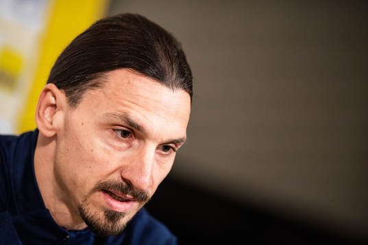 Zlatan Ibrahimovic of the Swedish national football team