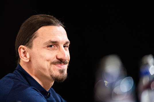 Zlatan Ibrahimovic of the Swedish national football team
