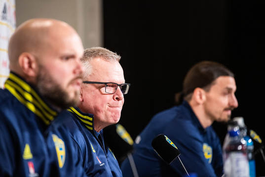 Janne Andersson head coach of the Swedish national football