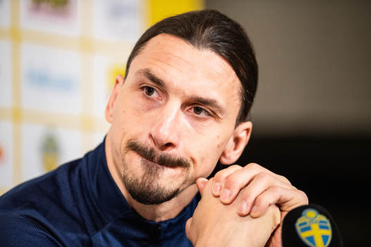 Zlatan Ibrahimovic of the Swedish national football team