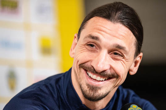 Zlatan Ibrahimovic of the Swedish national football team