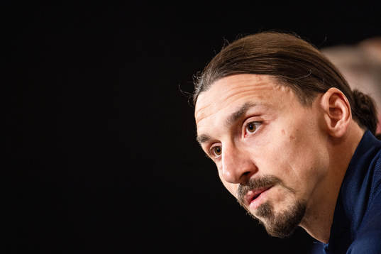 Zlatan Ibrahimovic of the Swedish national football team
