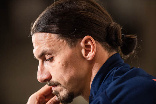Zlatan Ibrahimovic of the Swedish national football team