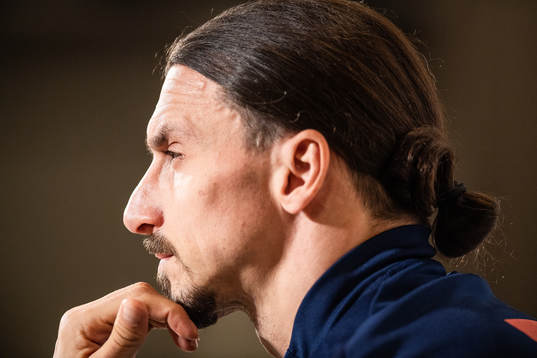 Zlatan Ibrahimovic of the Swedish national football team
