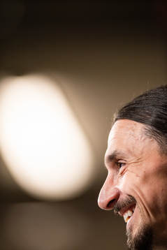 Zlatan Ibrahimovic of the Swedish national football team