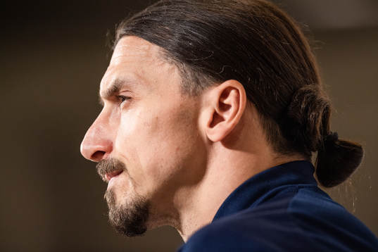 Zlatan Ibrahimovic of the Swedish national football team