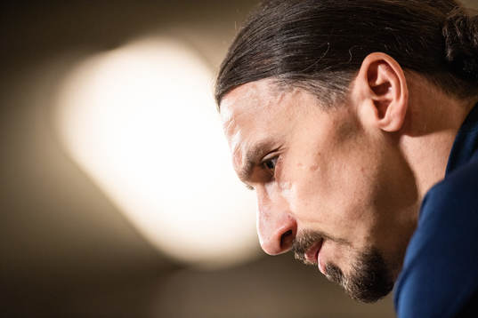 Zlatan Ibrahimovic of the Swedish national football team