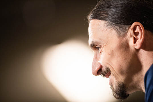 Zlatan Ibrahimovic of the Swedish national football team