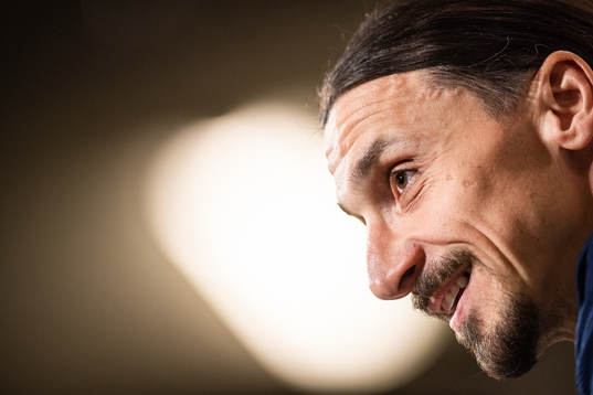 Zlatan Ibrahimovic of the Swedish national football team