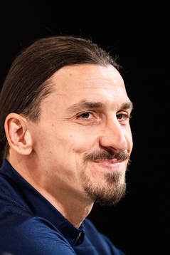 Zlatan Ibrahimovic of the Swedish national football team