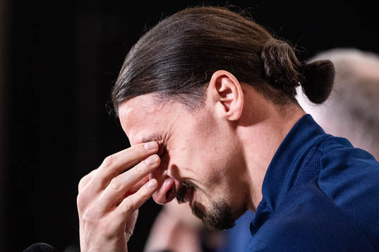 Zlatan Ibrahimovic of the Swedish national football team