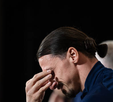 Zlatan Ibrahimovic of the Swedish national football team