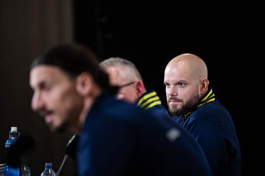 Jakob Kakembo Andersson, press manager of the Swedish