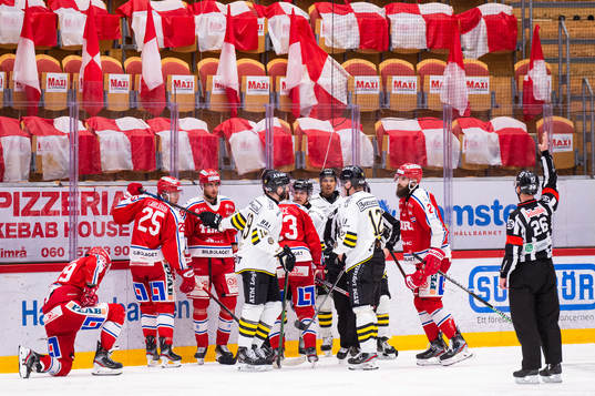 Bråk med bland annat Timrås Jonathan Carlsson och Per