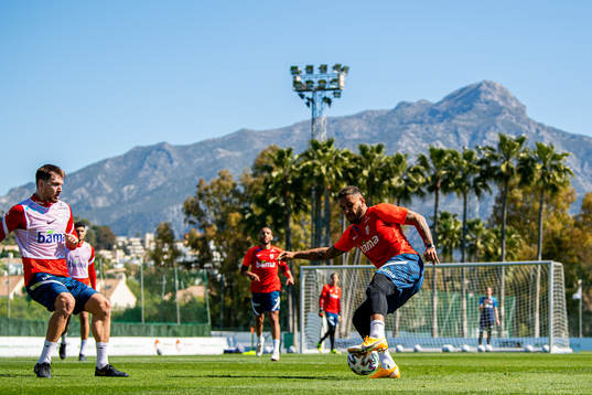 Joshua King of the Norwegian national football team