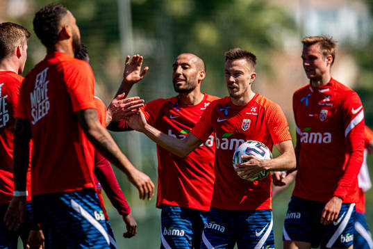 Martin Linnes of the Norwegian national football team