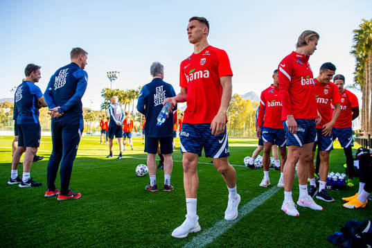 Leo Østigård of the Norwegian national football team