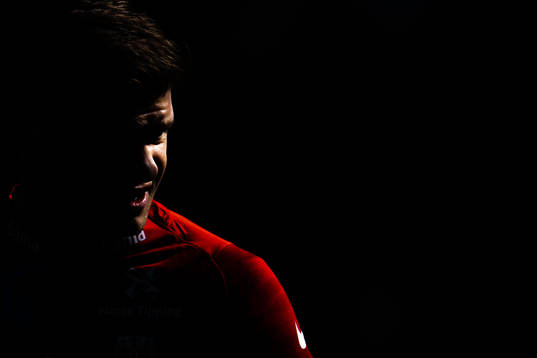 Alexander Sørloth of the Norwegian national football team