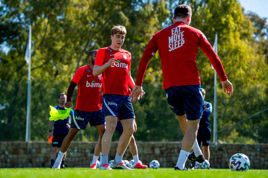 Kristian Thorstvedt of the Norwegian national football team