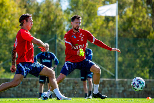 Patrick Berg and Stefan Strandberg of the Norwegian