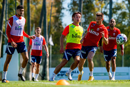 Patrick Berg and Martin Linnes of the Norwegian national