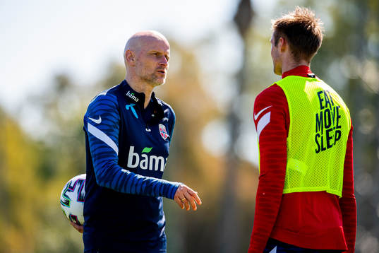 Ståle Solbakken, head coach of the Norwegian national